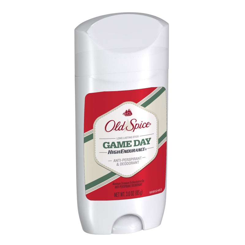 Old Spice Antiperspirant and Deodorant for Men, High Endurance, Game Day Long Lasting Stick, 3 Oz (Pack of 6) - Image 3
