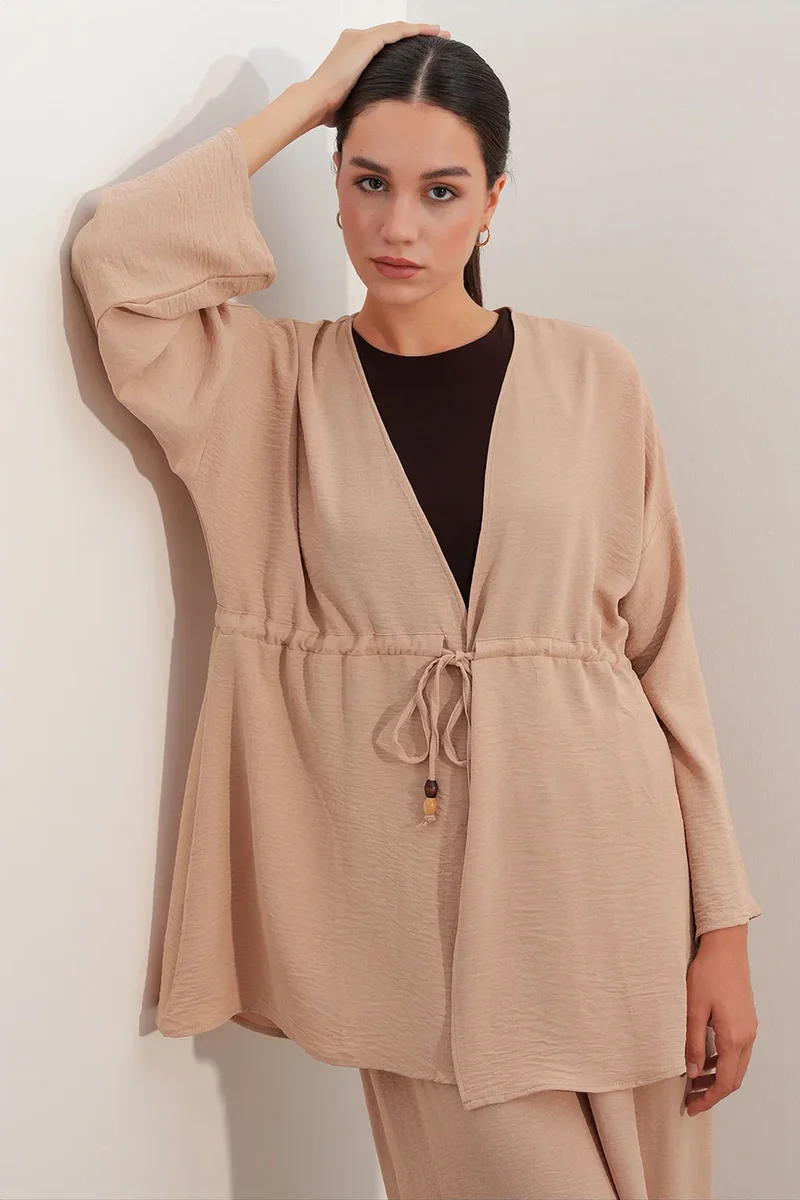 Big Dart BDART Two-Piece Wide-Leg Kimono Set