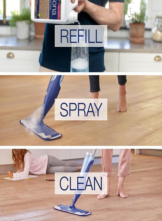 Bona Hardwood Floor Cleaner Refill (2.5 Ltr) (88 oz) (Specially Designed For Wood Floor/Wooden Surface Cleaning | iRobot Liquid | Suitable for Lacquer (Varnished) or Hard-Waxed Wood Floors - Image 4