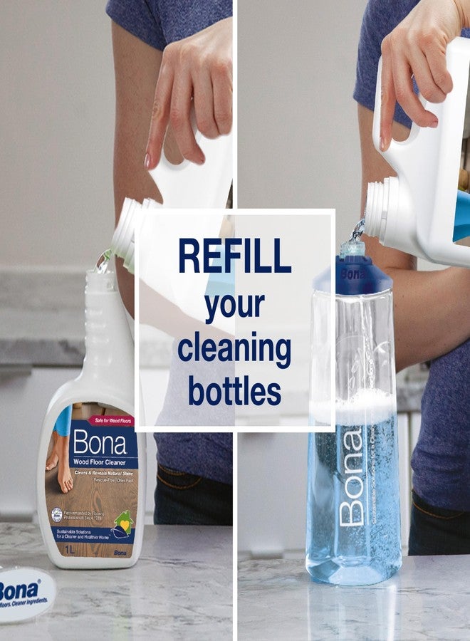 Bona Hardwood Floor Cleaner Refill (2.5 Ltr) (88 oz) (Specially Designed For Wood Floor/Wooden Surface Cleaning | iRobot Liquid | Suitable for Lacquer (Varnished) or Hard-Waxed Wood Floors - Image 3