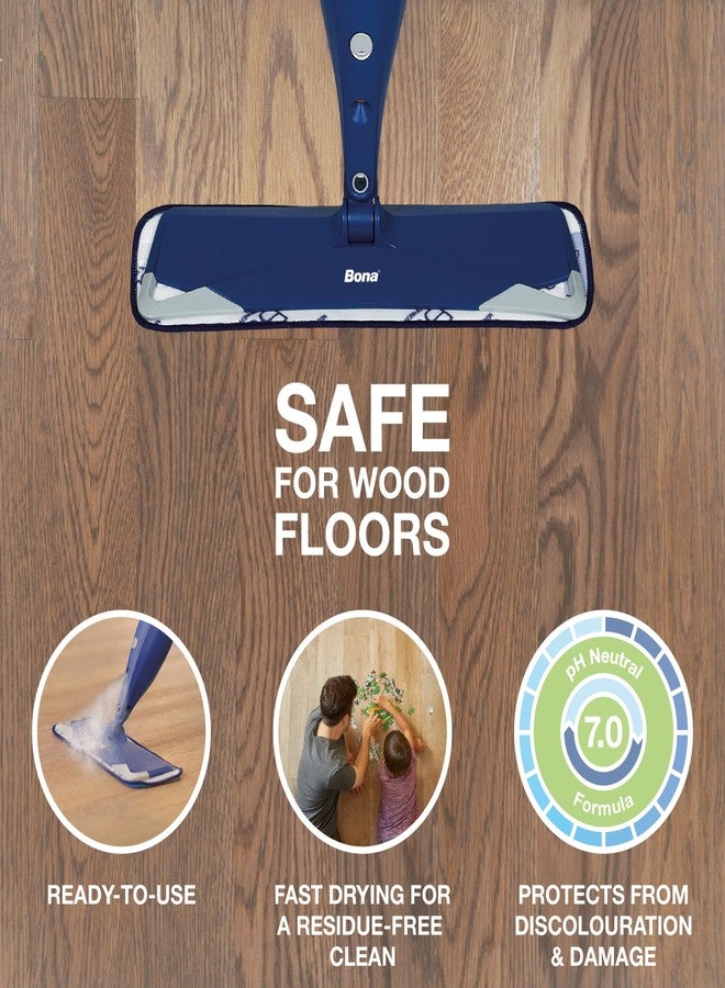 Bona Hardwood Floor Cleaner Refill (2.5 Ltr) (88 oz) (Specially Designed For Wood Floor/Wooden Surface Cleaning | iRobot Liquid | Suitable for Lacquer (Varnished) or Hard-Waxed Wood Floors - Image 2