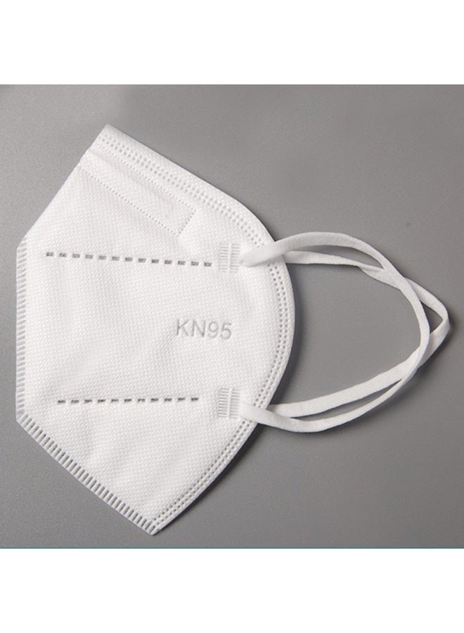 50-Piece N95 Disposable Particulate Respiratory Nanofiber Face Mask (White) - Image 5