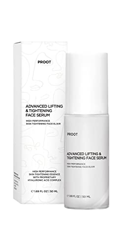 Proot Instant Face Lift Serum  Skin Rejuvenating Face Tightening Serum for Face and Neck  Instant Face Lift Serum with Natural Ingredients  AgeDefying Skin Lifting Face Tightening Serum for Face