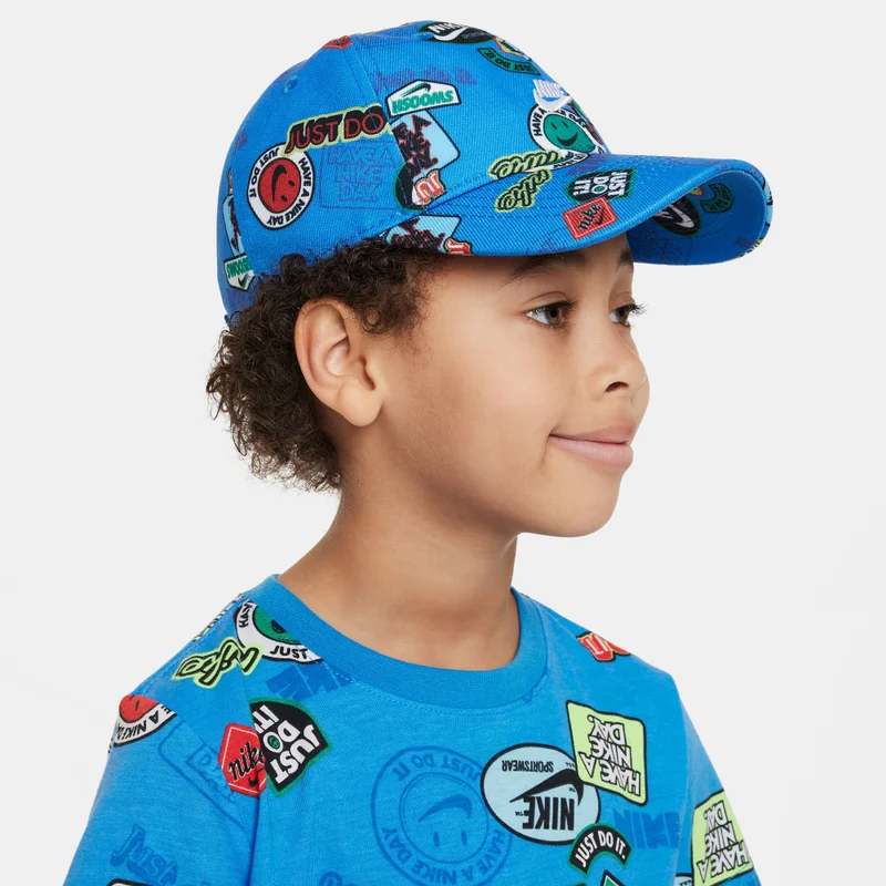 Kids' Printed Curved Brim Cap
