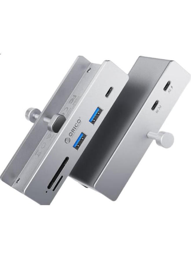 Orico محور أوريكو من نوع C، محطة توسيع Usb3.2Gen2، محور 10Gbps، مشبك من سبائك الألمنيوم، كابل تمديد لسطح المكتب واللابتوب، Mh5Pc أسود - Image 3