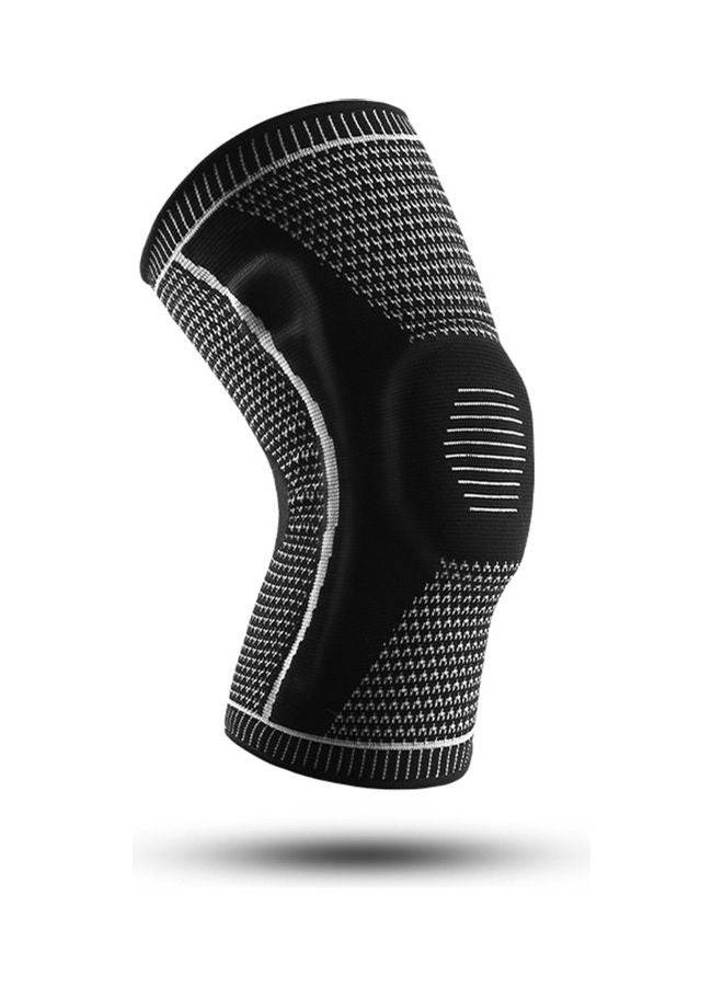 NIBEMINENT Knee Brace Support With Side Stabilizers Silicone Pad Sports Sleeves XL 33x2x20cm - Image 1