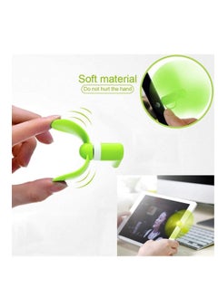 KASTWAVE Mini USB Phone Fan 180-degree Rotating OTG Fan Portable Outdoor Cooler Mobile Phone Fan  - Image 2