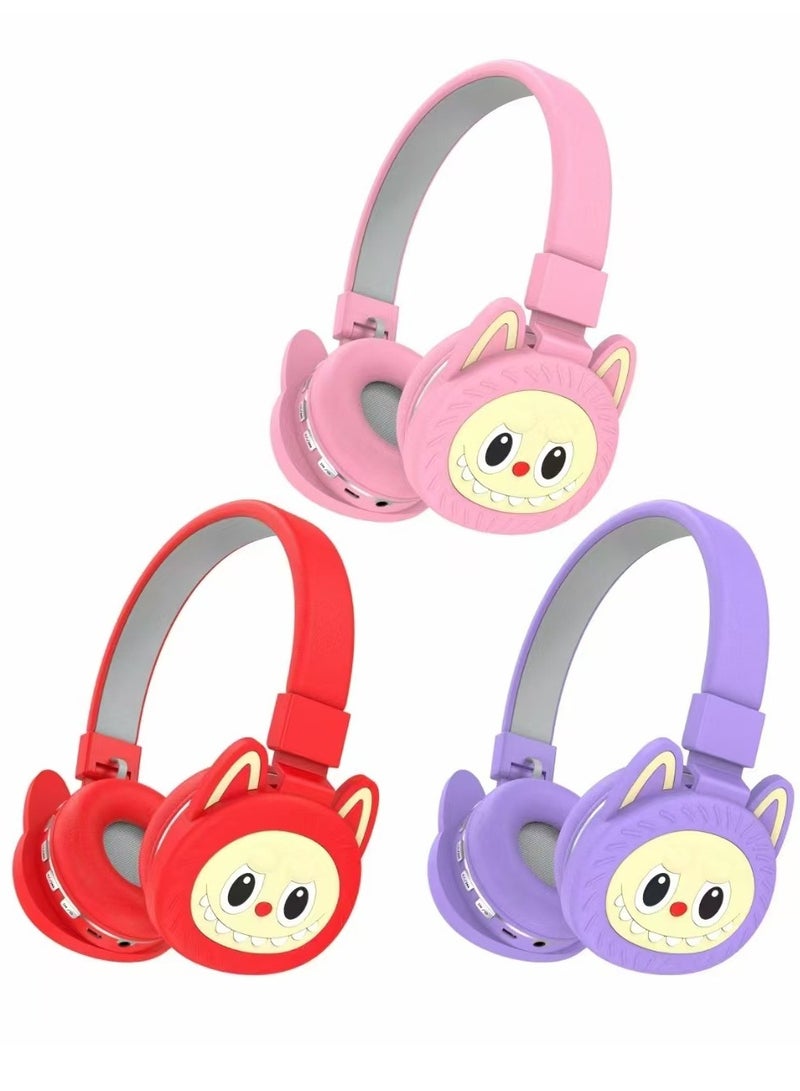 لابوبو سماعة رأس لاسلكية مع شخصية كرتونية لابوبو - Image 2