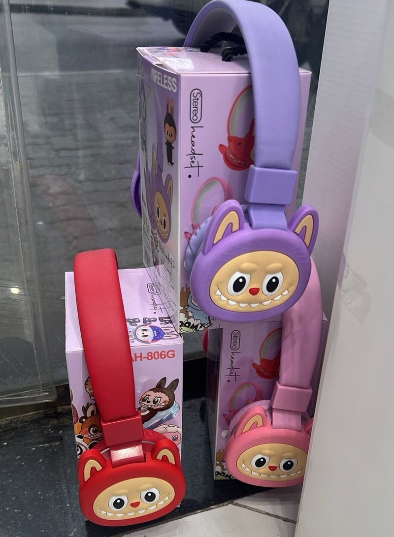 لابوبو سماعة رأس لاسلكية مع شخصية كرتونية لابوبو - Image 3