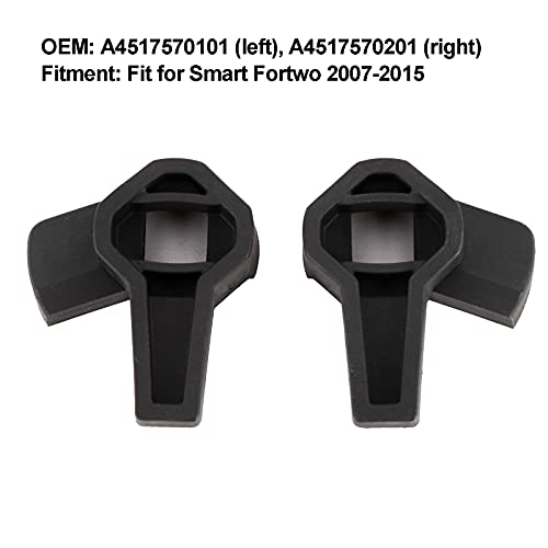 POCREATION Hood Piece, Bonnet Locking Mechanism Fit for Fortwo 2007-2015 Car Front Left Right - Image 2
