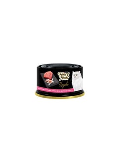 PURINA Fancy Feast Royale White Meat Tuna Affair with Seafood Strips, 85g×12 