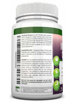 Andrew Lessman Intestinal Cleanse - All Natural Herbal Detox Formula - Full 10-Day Detox Program - Wormwood, Cranberry, Paul D'Arco, Goldenseal, Garlic, Black Walnut Hull, Echinacea and 10 Other Natural Ingredients  - Image 3