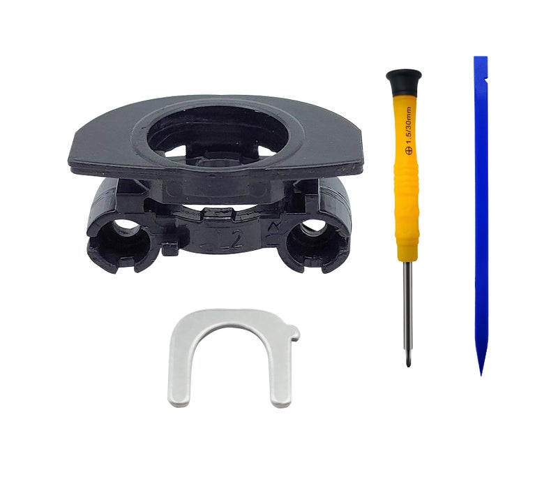 Knomix Plastic Left Hinge Swivel XM4 U Shaped Metal Hinge Lock Grove Replacement for Sony WH1000XM4 WH1000XM4 Headphone Left