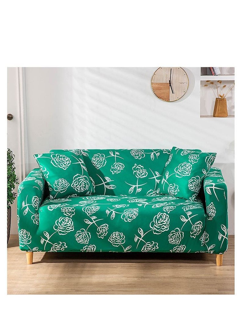 Y&D 4-Seater Exquisitely Designed Wrinkle-free Anti-slip 360-degree Full Coverage Sofa Slipcover Length Stretch From 235To 300cm - Image 1