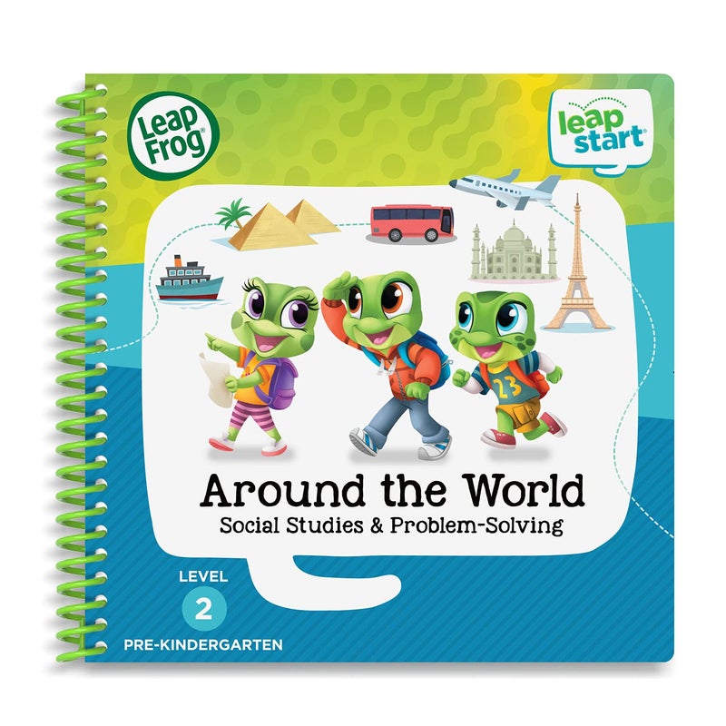 LeapFrog LeapStart Pre-K 4-Pack, for 3-6 yrs includes Mr. Pencil Sharpens Creativity, Read and Write, Around the World, Around Town With PAW Patrol - Image 3