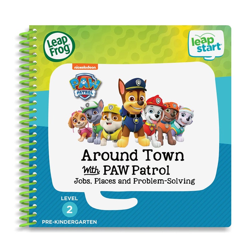 LeapFrog LeapStart Pre-K 4-Pack, for 3-6 yrs includes Mr. Pencil Sharpens Creativity, Read and Write, Around the World, Around Town With PAW Patrol - Image 4