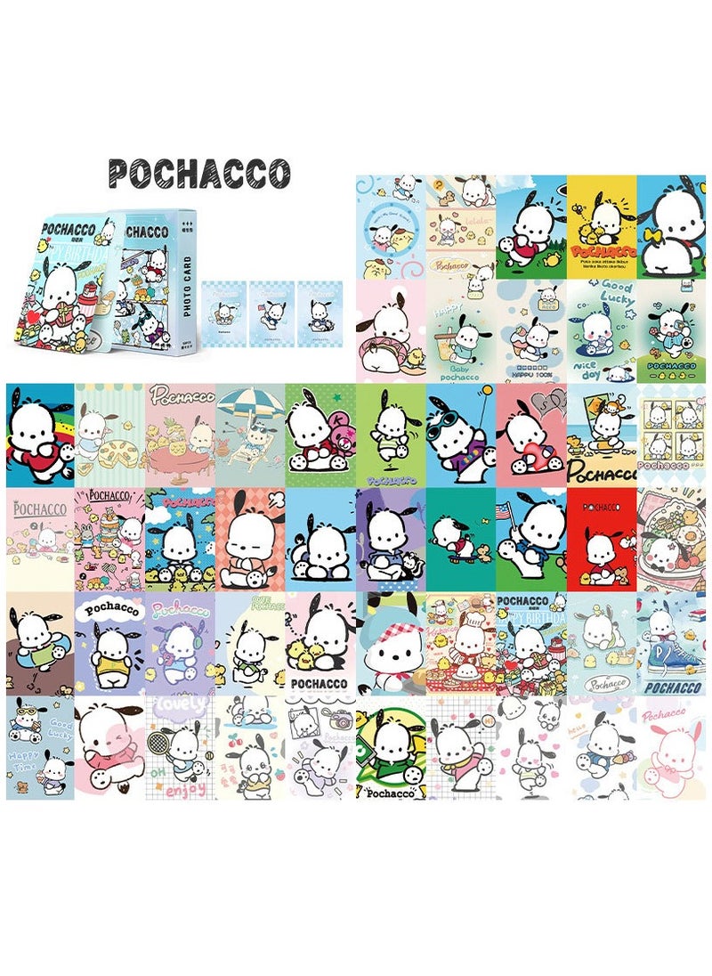 NIBEMINENT 250-Piece Sanrio Melody Cinnamon Cute Anime Girl Photo laser Lomo Cards  - Image 5