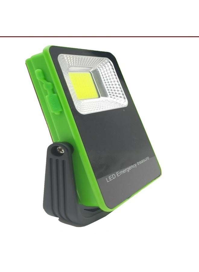 LED Solar Work Light Outdoor Emergency Portable Camping Magnetic Suction USB Charging Lighting Lamp 