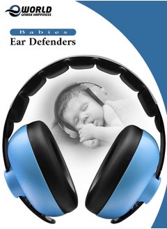 Eworld Kids Noise Reduction Earmuffs, Baby & Toddler Ear Protection Noise Cancelling Headphones for Ages 3 Months to 2 Years, Essential Infant Hearing Protection for Sleep, Travel & Studying  - Image 1
