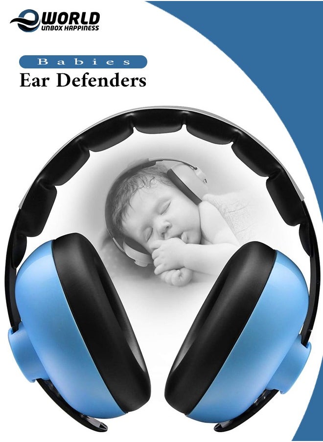Eworld - Kids Noise Reduction Earmuffs, Baby & Toddler Ear Protection Noise Cancelling Headphones for Ages 3 Months to 2 Years, Essential Infant Hearing Protection for Sleep, Travel & Studying - Image 1
