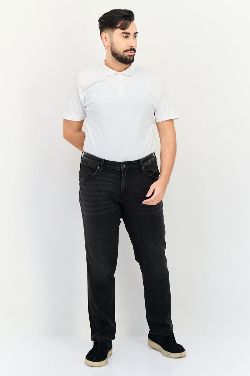 JACK & JONES Men Slim Fit Washed Stretchable Jeans, Black - Image 4