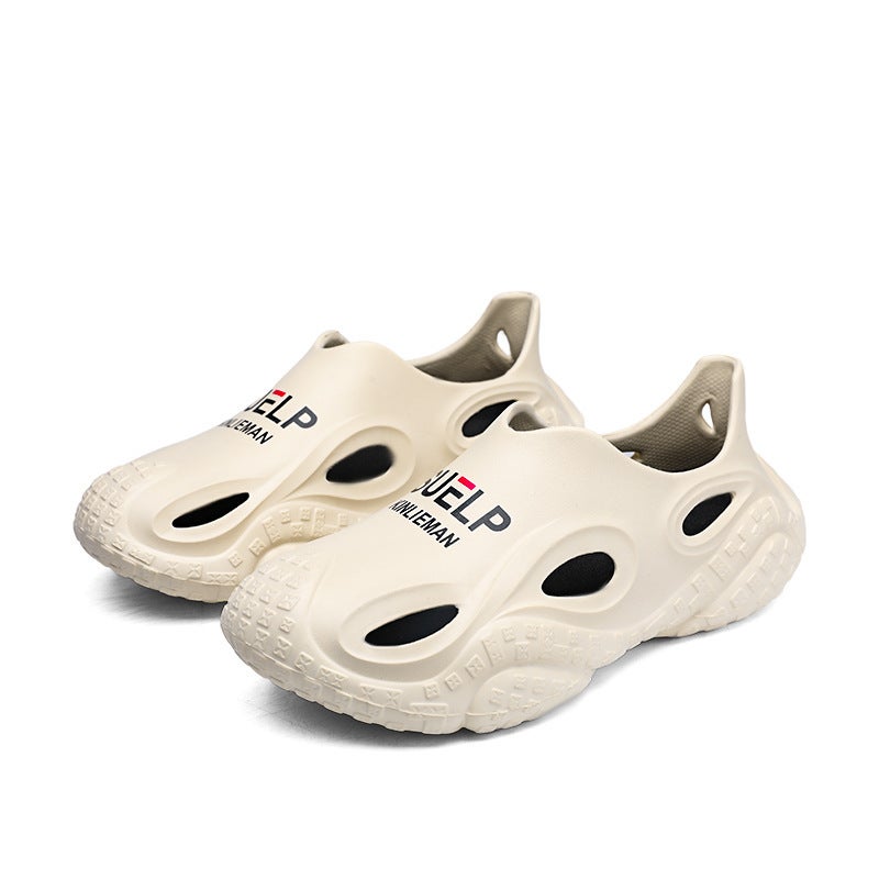 2024 Summer Eva Croc Shoes Men'S Fashion Sandals And Slippers Fashion Casual Baotou Slippers Men'S Beach Shoes - Image 5