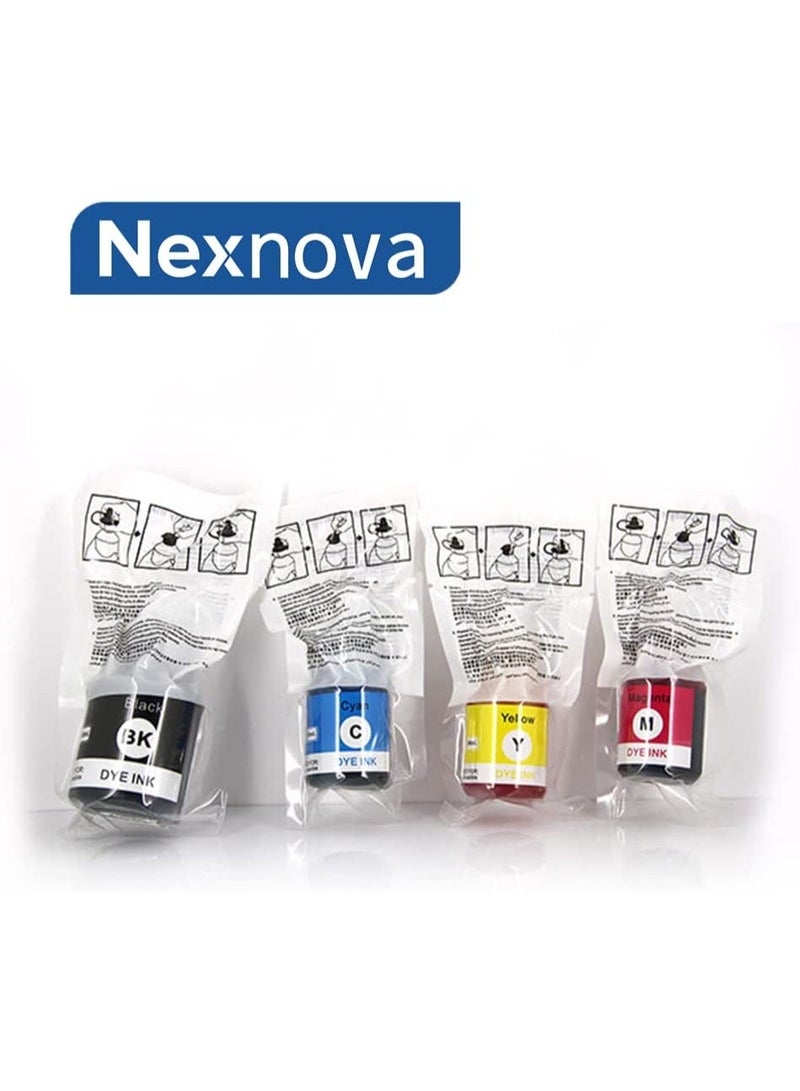 NexNova BT6000 BT5000 Ink for Brother Ink Tank 4-Color (Black Cyan Magenta Yellow) Printers Refill for DCP - T300 T500W T700W T310 T510W T710W MFC - T800W T810W T910W T4500DW - Image 5