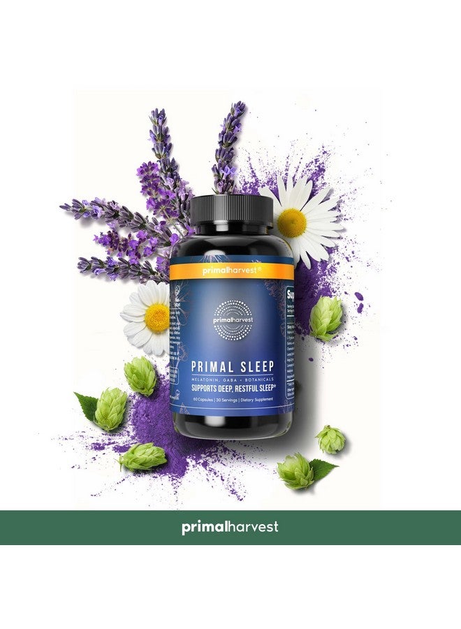 Primal Harvest 2 Pack, Primal Sleep, 120 Capsules with Valerian Root, L-Tryptophan, GABA, Chamomile, and Melatonin 3mg - Image 5