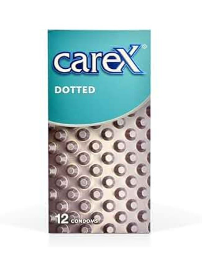 careX 12-Piece Dotted Condom - Image 3