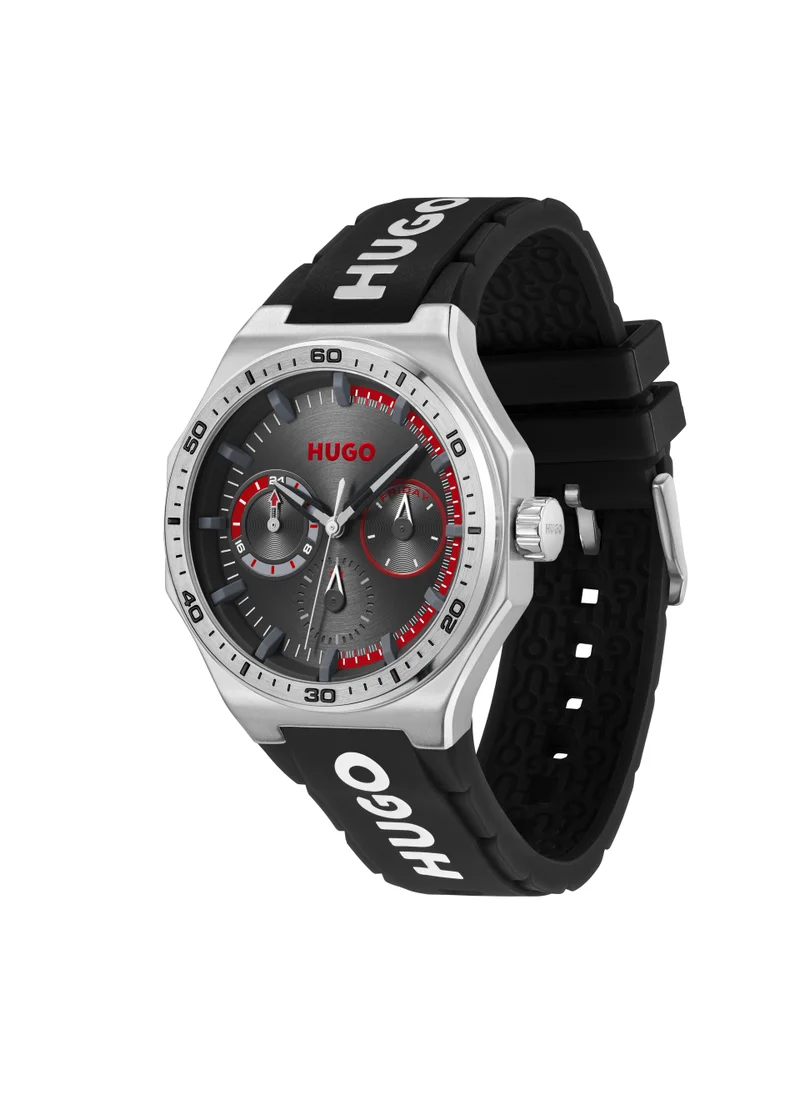 HUGO Grail Sport Pu Strap Analog Watch