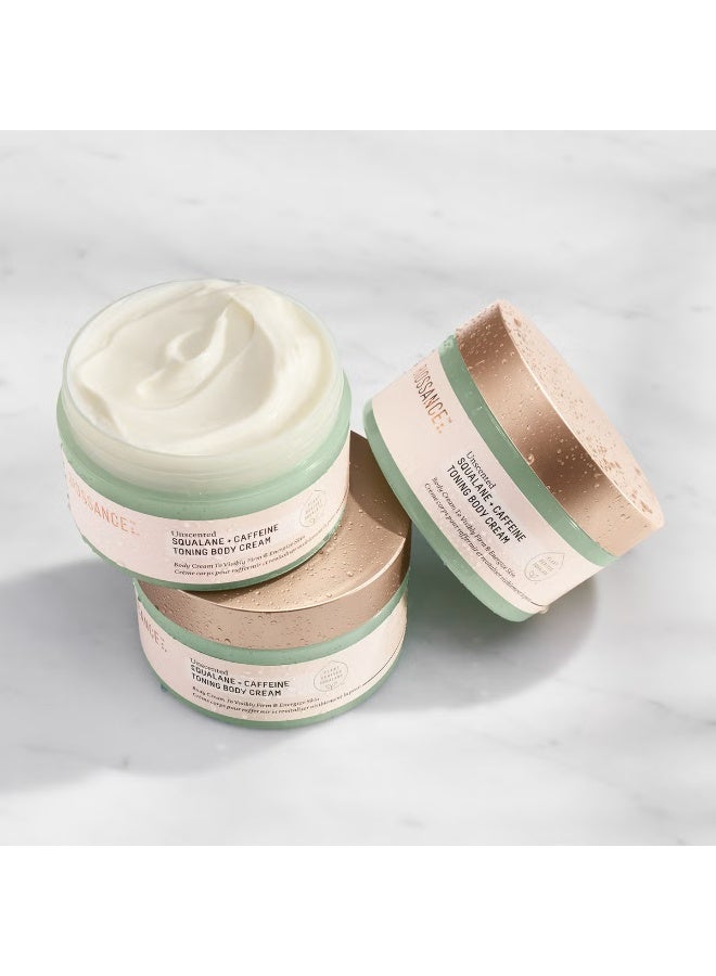Biossance Squalane and Caffeine Toning Body Cream - Unscented 200ml - Image 3