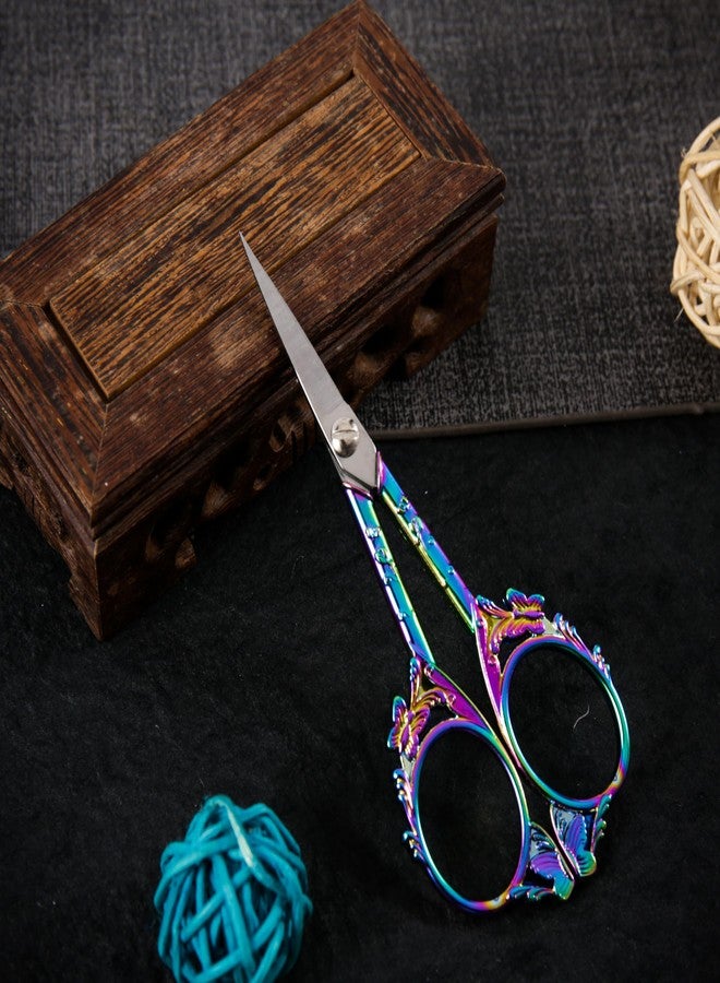 GLEXAL Small Embroidery Scissors with Cover -Cute and Comfortable handles with Sturdy and Sharp Tips for Precise Cutting, Sewing and Craft Supplies Kit - Image 5