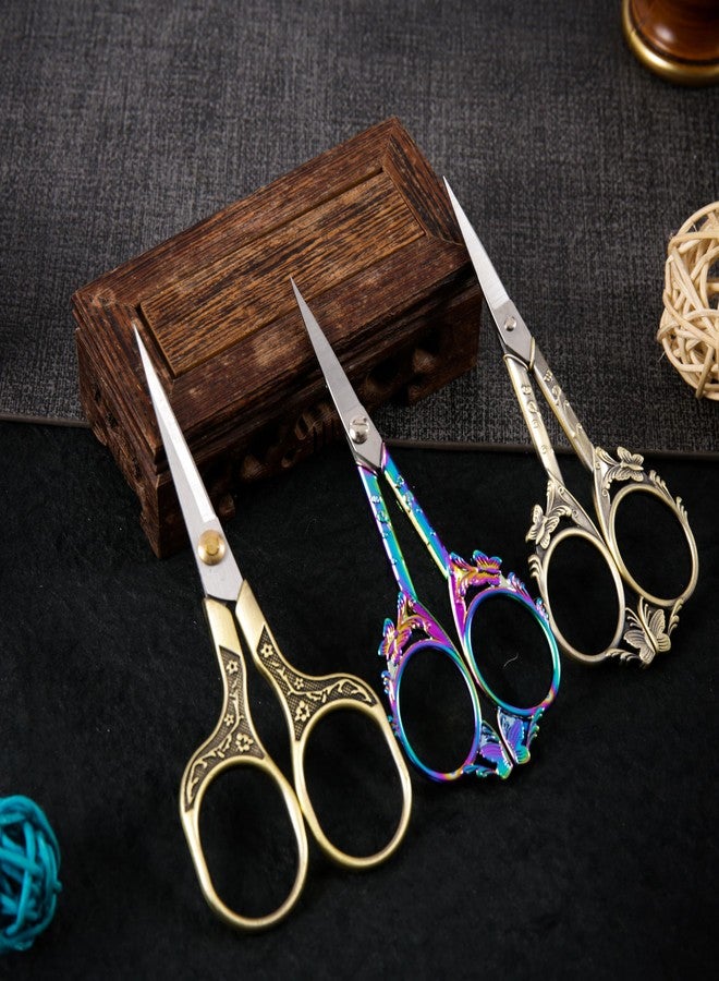 GLEXAL Small Embroidery Scissors with Cover -Cute and Comfortable handles with Sturdy and Sharp Tips for Precise Cutting, Sewing and Craft Supplies Kit - Image 4
