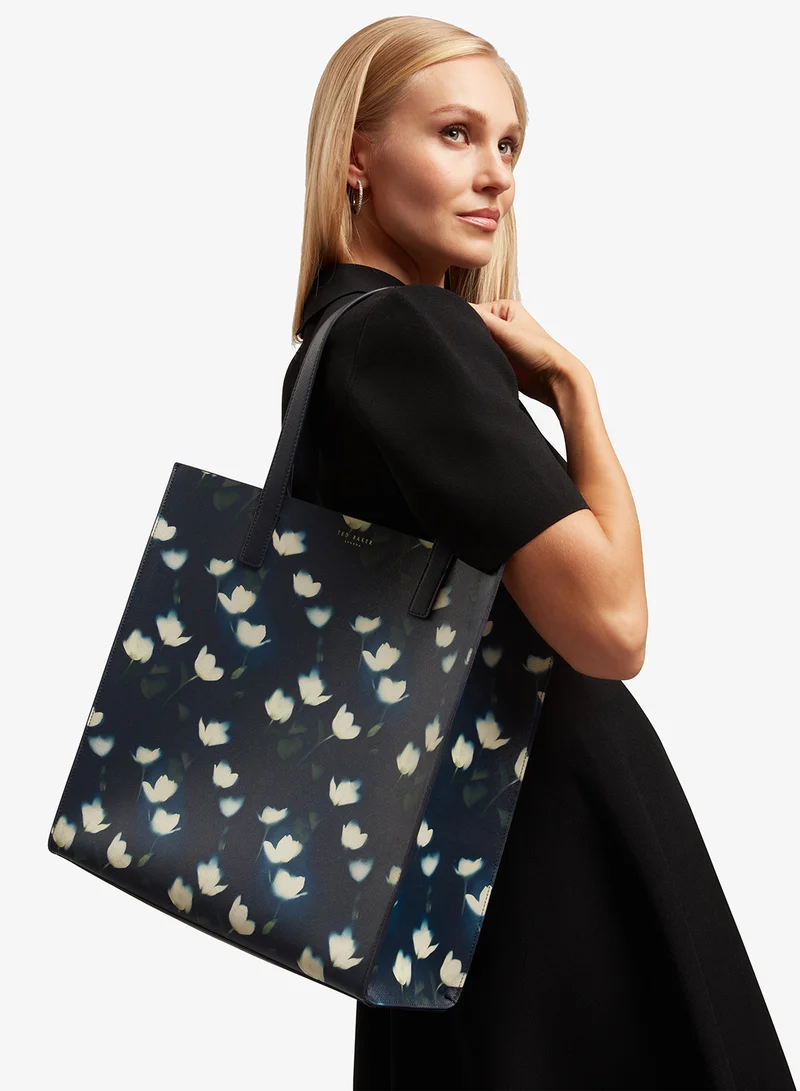 تيد بيكر Large Tulip Printed Icon Bag