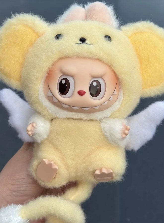 Clothes for 17cm Dolls Fashion Garment Accessories(No Doll), Cute for 6.69inch (17cm) Doll Soft Cotton Clothing Replacement  - Image 2