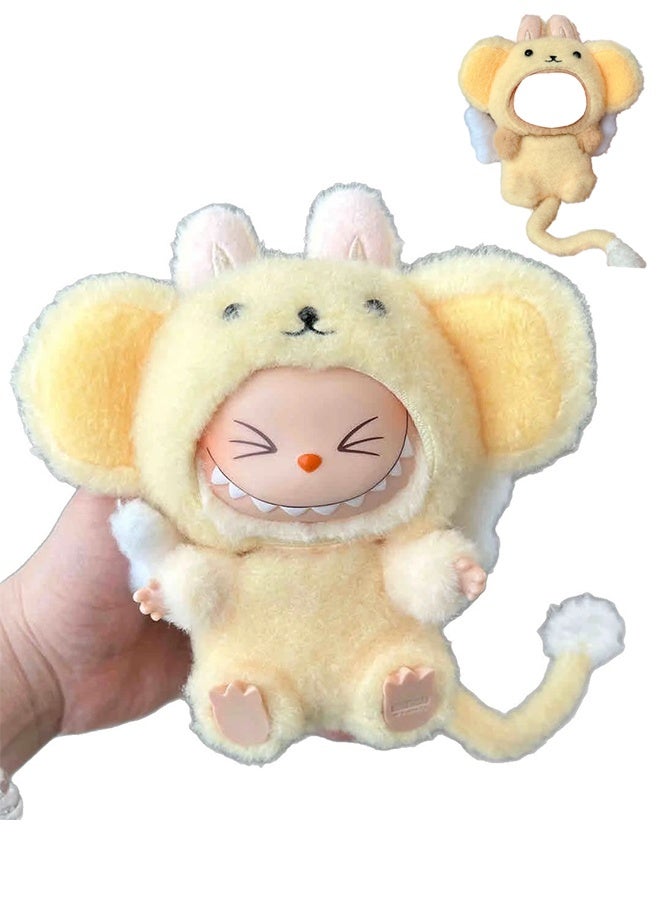 Clothes for 17cm Dolls Fashion Garment Accessories(No Doll), Cute for 6.69inch (17cm) Doll Soft Cotton Clothing Replacement  - Image 1