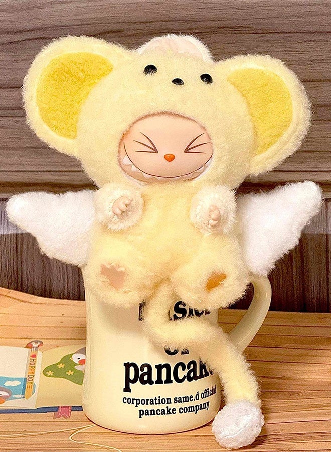 Clothes for 17cm Dolls Fashion Garment Accessories(No Doll), Cute for 6.69inch (17cm) Doll Soft Cotton Clothing Replacement  - Image 3
