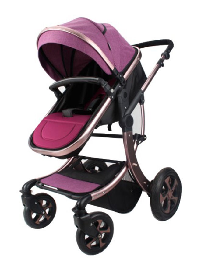 kiddoz Baby Single Stroller - Purple 