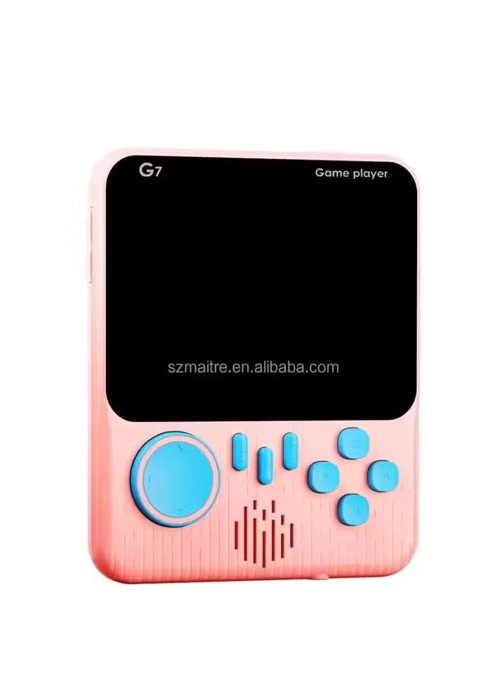TIGER Mini G7 Handheld Game Console – 3.5 Inch Retro Video Game Player with 666 Games Built-In – Portable Gaming Device for Nostalgic Fun, Perfect for Kids & Adults,, Rechargeable, Compact & Lightweight - Image 1