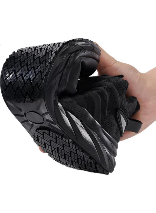 QINGYA Men'S Chef Shoes Breathable Anti-Slip Oil-Proof Kitchen Shoes Work Casual Functional Shoes C008 Size 45 - Image 1