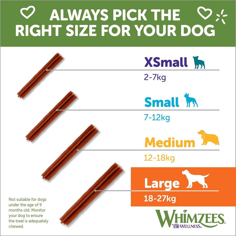 Whimzees Dog Dental Treats Stix Large 420g - Image 5