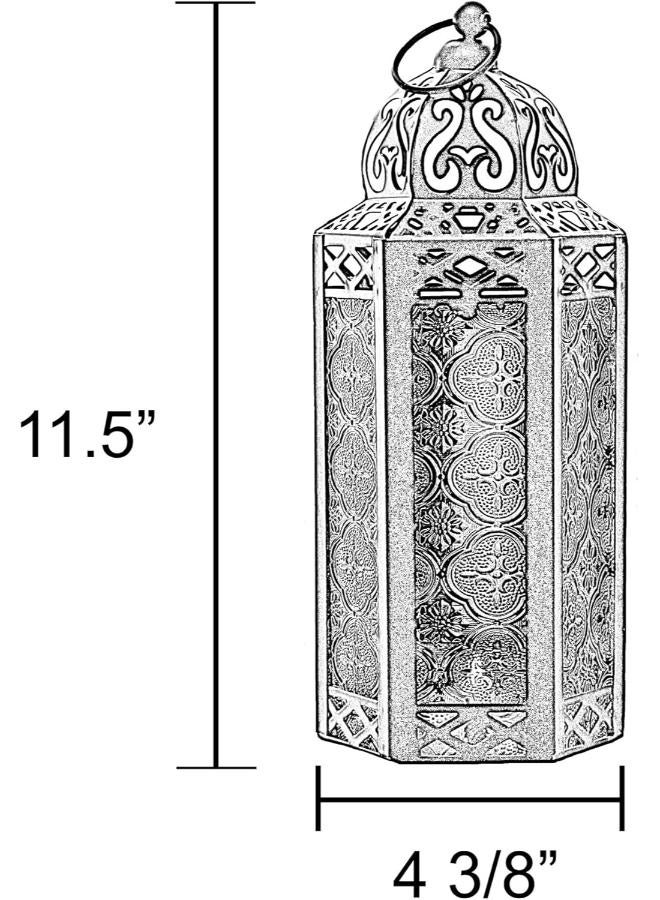 Vintage Metal Ramadan Lantern - Image 4