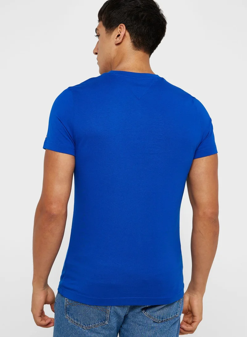 TOMMY HILFIGER Logo Crew Neck T-Shirt