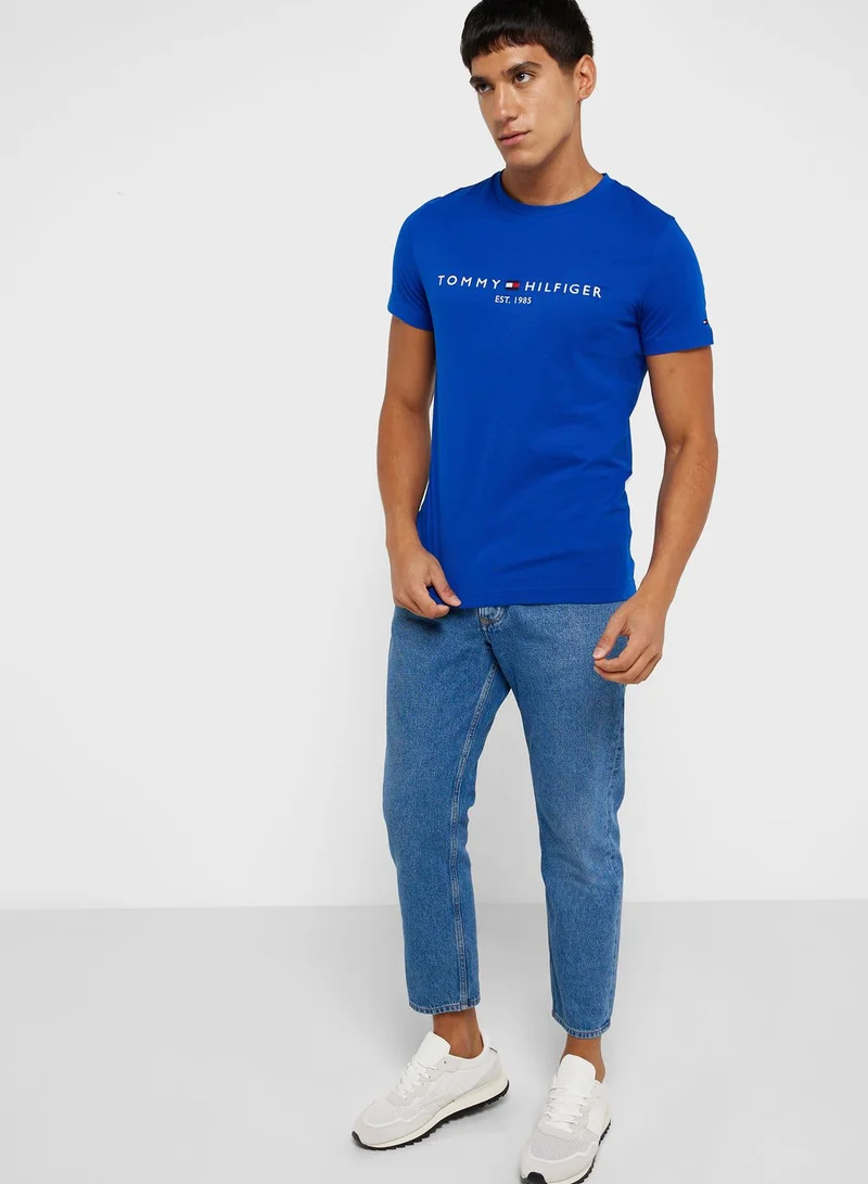 TOMMY HILFIGER Logo Crew Neck T-Shirt