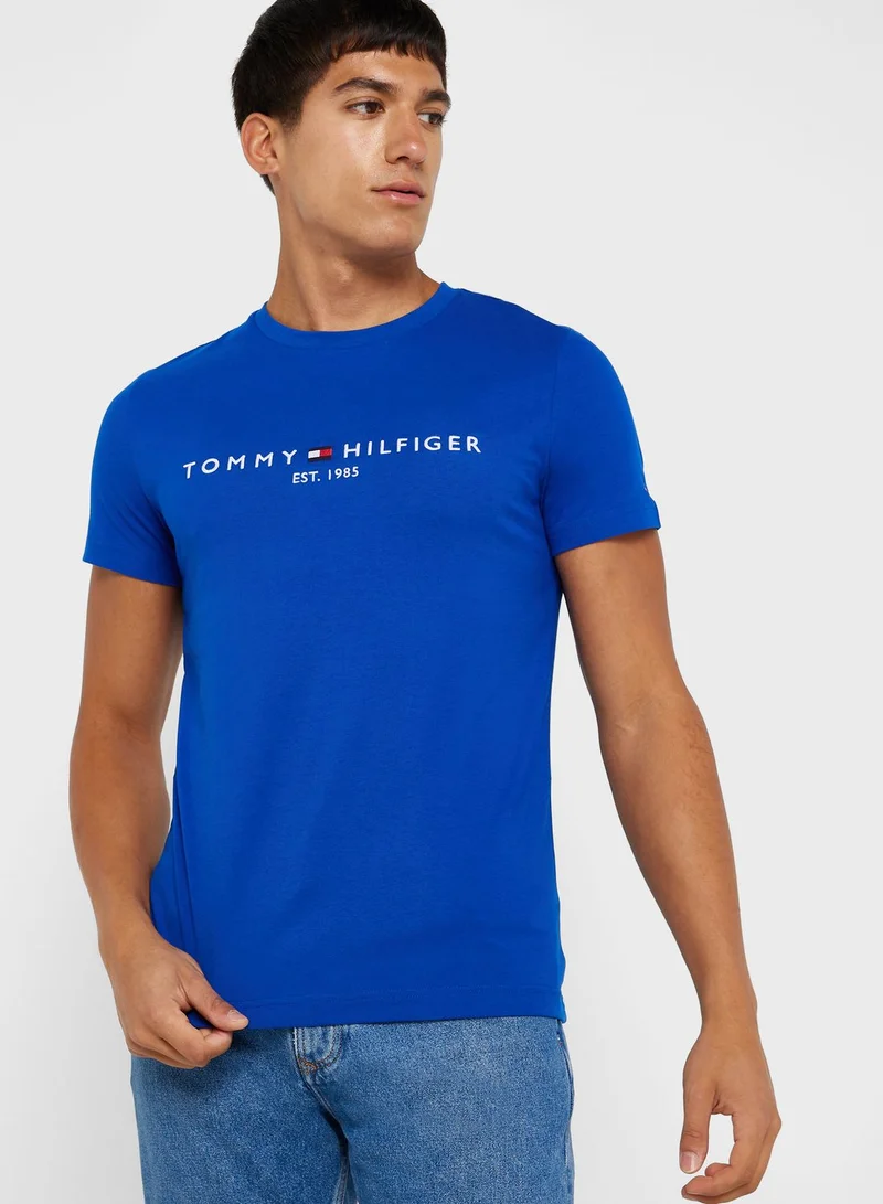 TOMMY HILFIGER Logo Crew Neck T-Shirt