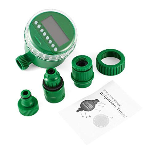 Pinolex® Drip Irrigation Automatic Water Controller Timer for Home Garden Lawn Apartment Batteries Included - Image 5