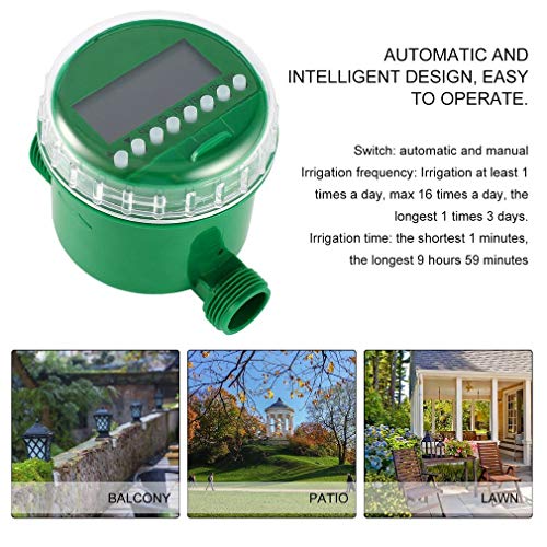 Pinolex® Drip Irrigation Automatic Water Controller Timer for Home Garden Lawn Apartment Batteries Included - Image 4