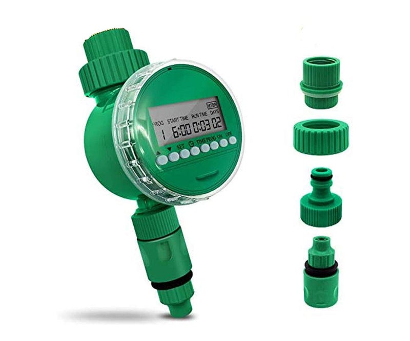 Pinolex® Drip Irrigation Automatic Water Controller Timer for Home Garden Lawn Apartment Batteries Included - Image 1