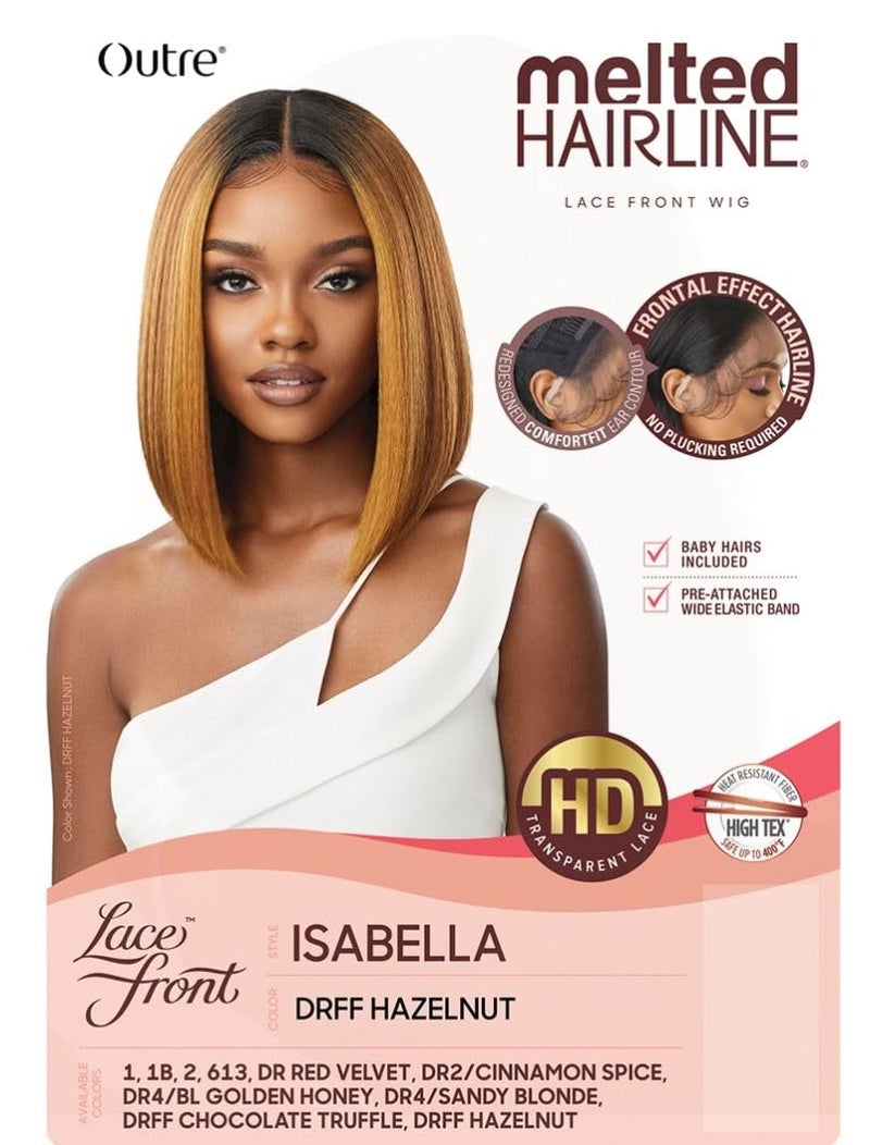 Outre LACE FRONT WIG - MELTED HAIRLINE - ISABELLA (1B) - Image 2