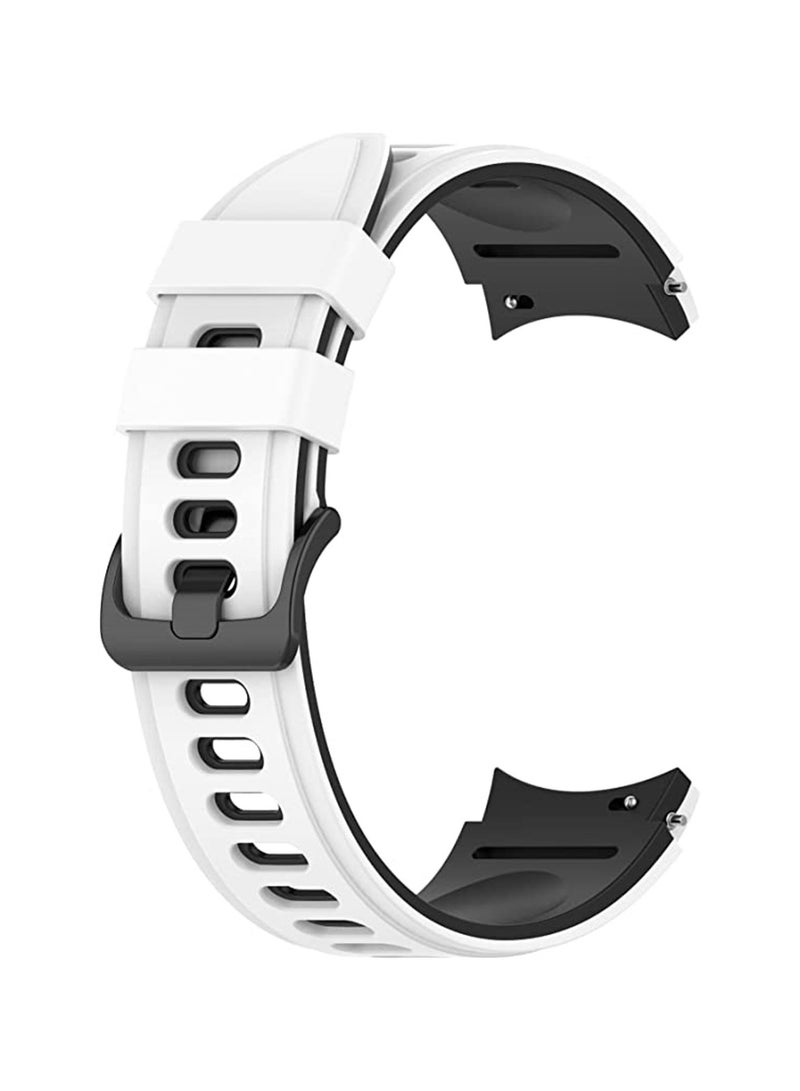 KASTWAVE Sports Strap Compatible with Samsung Galaxy Watch 5 pro 45mm/Watch 4 Classic 42mm/46mm band, No Gaps Soft Silicone Replacement Straps for Galaxy Watch 5/4 40mm/44mm WristBand - Image 3